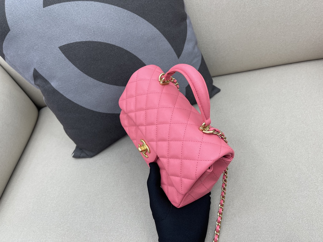 Small Classic Flap Lambskin Handbag Shoulder Bag AS2431 Pink